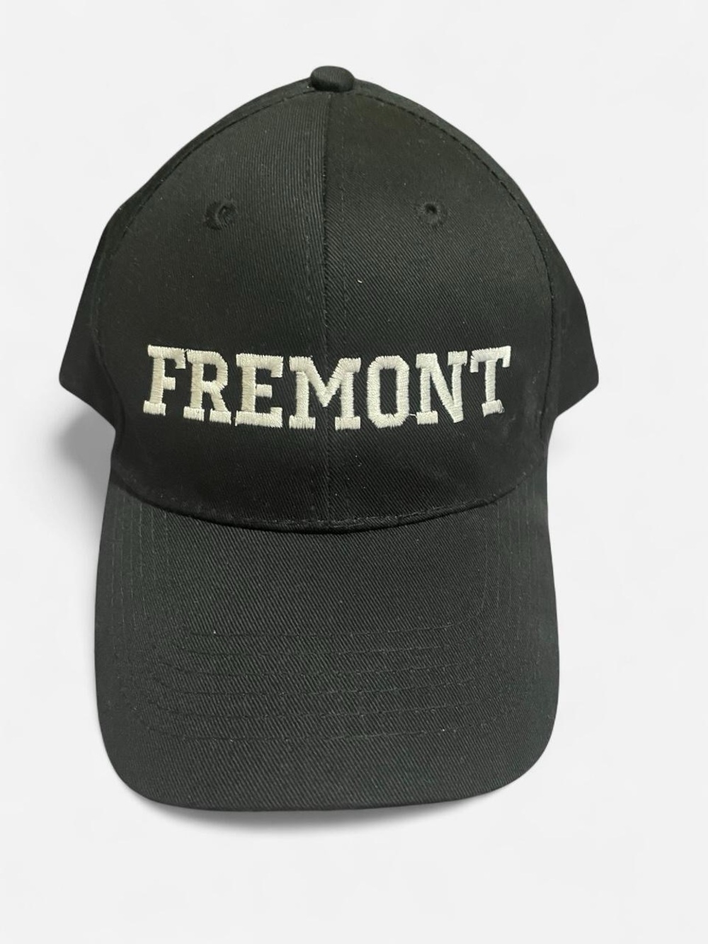 Port and Company Kids Black Cap with White "FREMONT" Embroidery